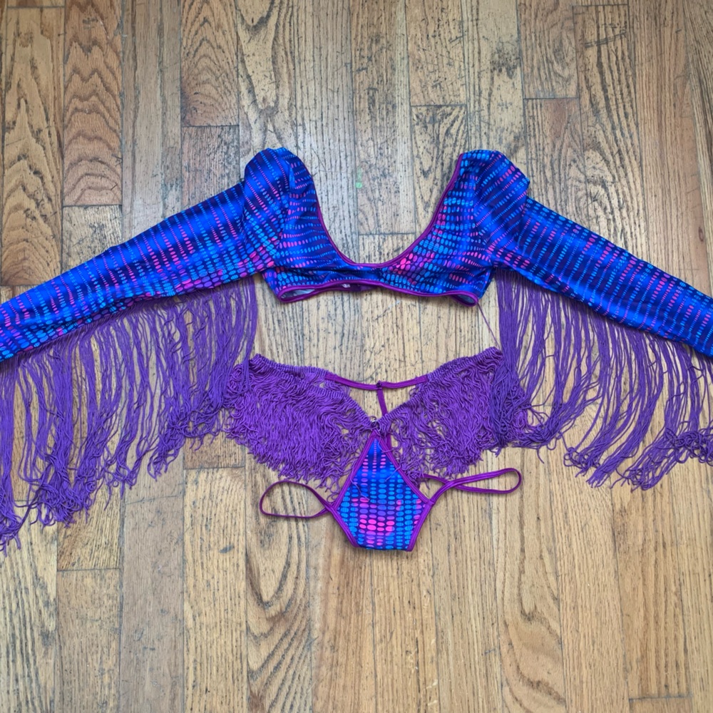 Exotic pole dance gogo outfit